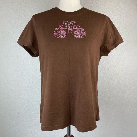 My Funny Valentine Brown Short Sleeve T-Shirt Size XL EUC - Picture 1 of 6